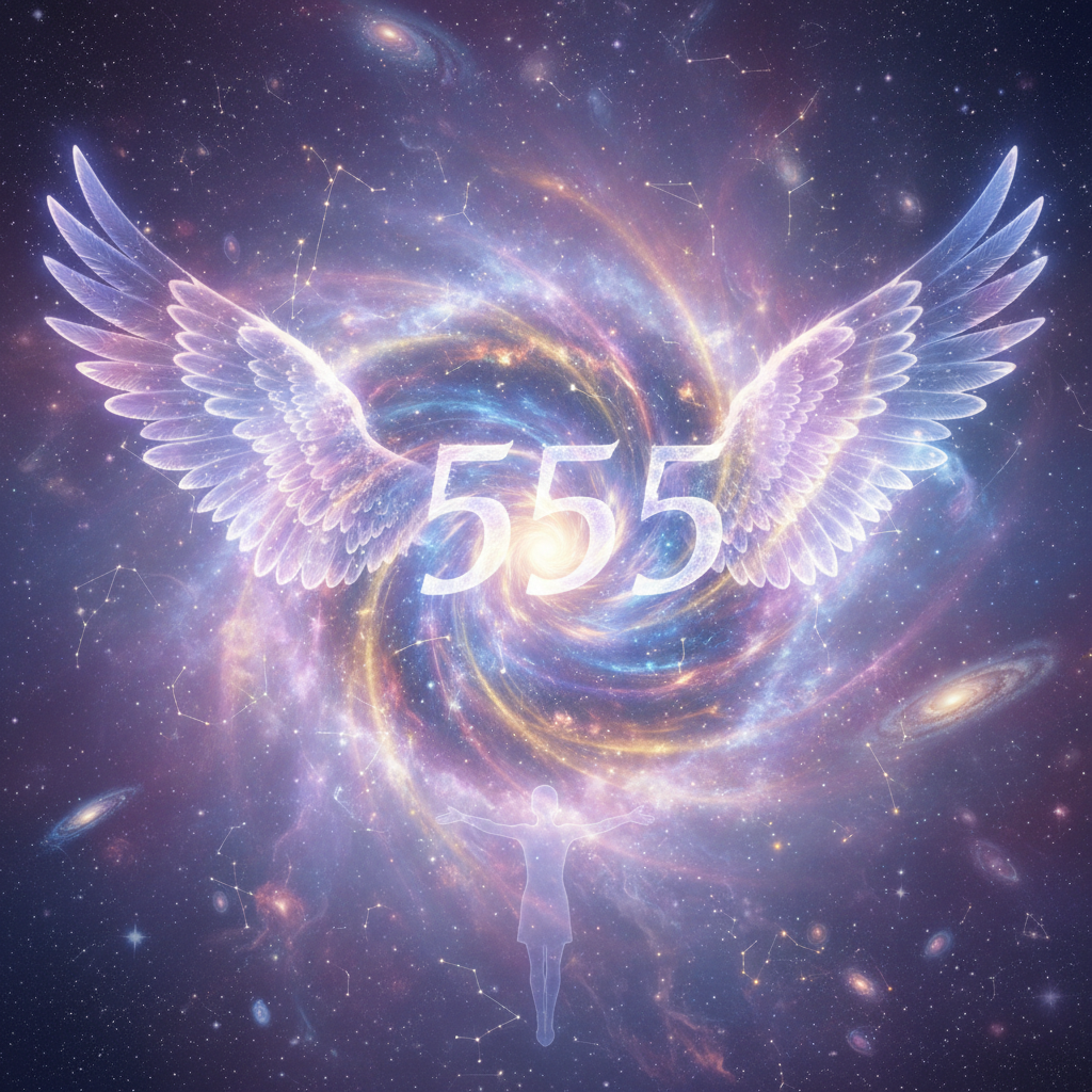 555 Angel Number Meaning: Change Is Here - featured